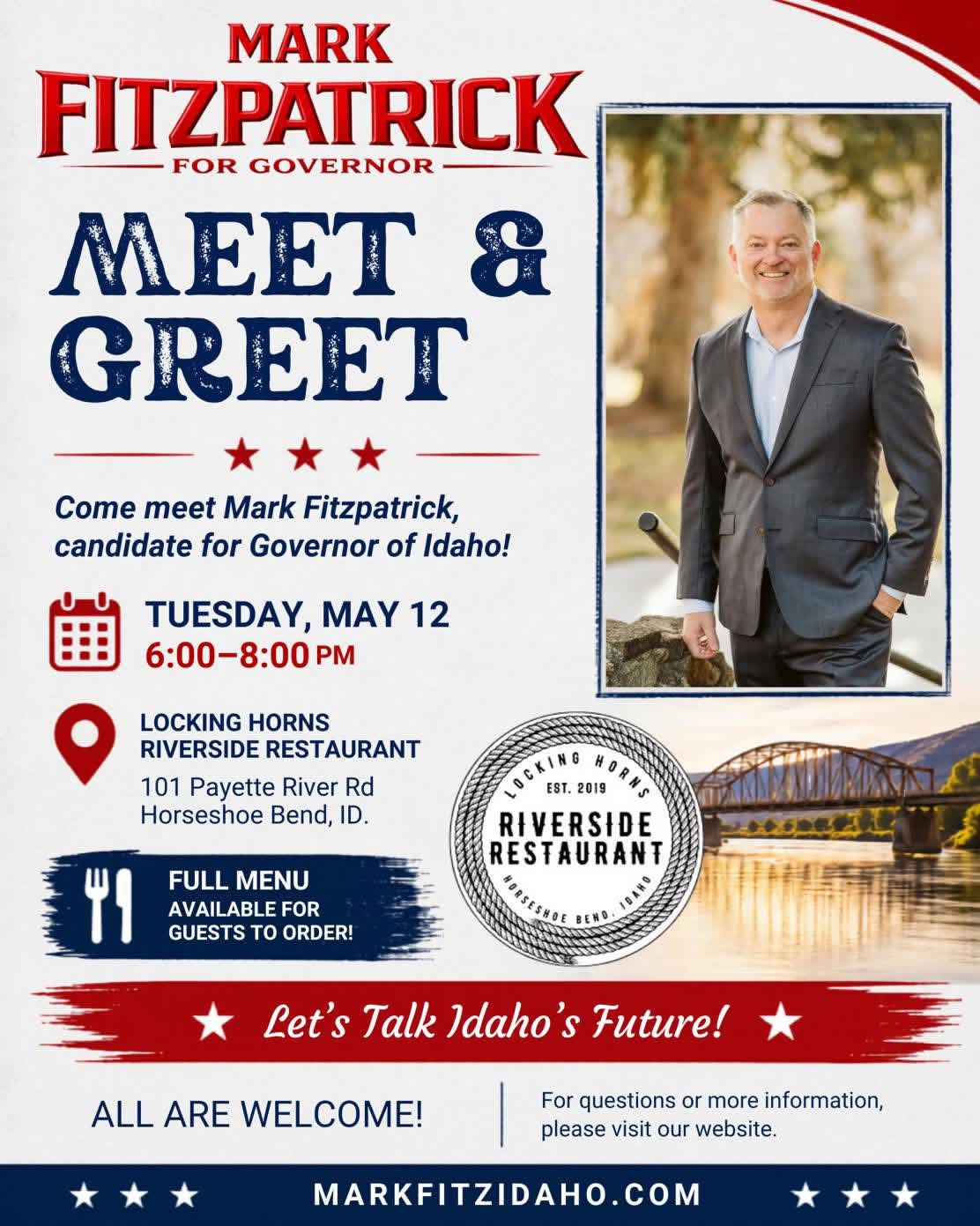 MARK FITZPATRICK FOR GOVERNOR MEET & GREET